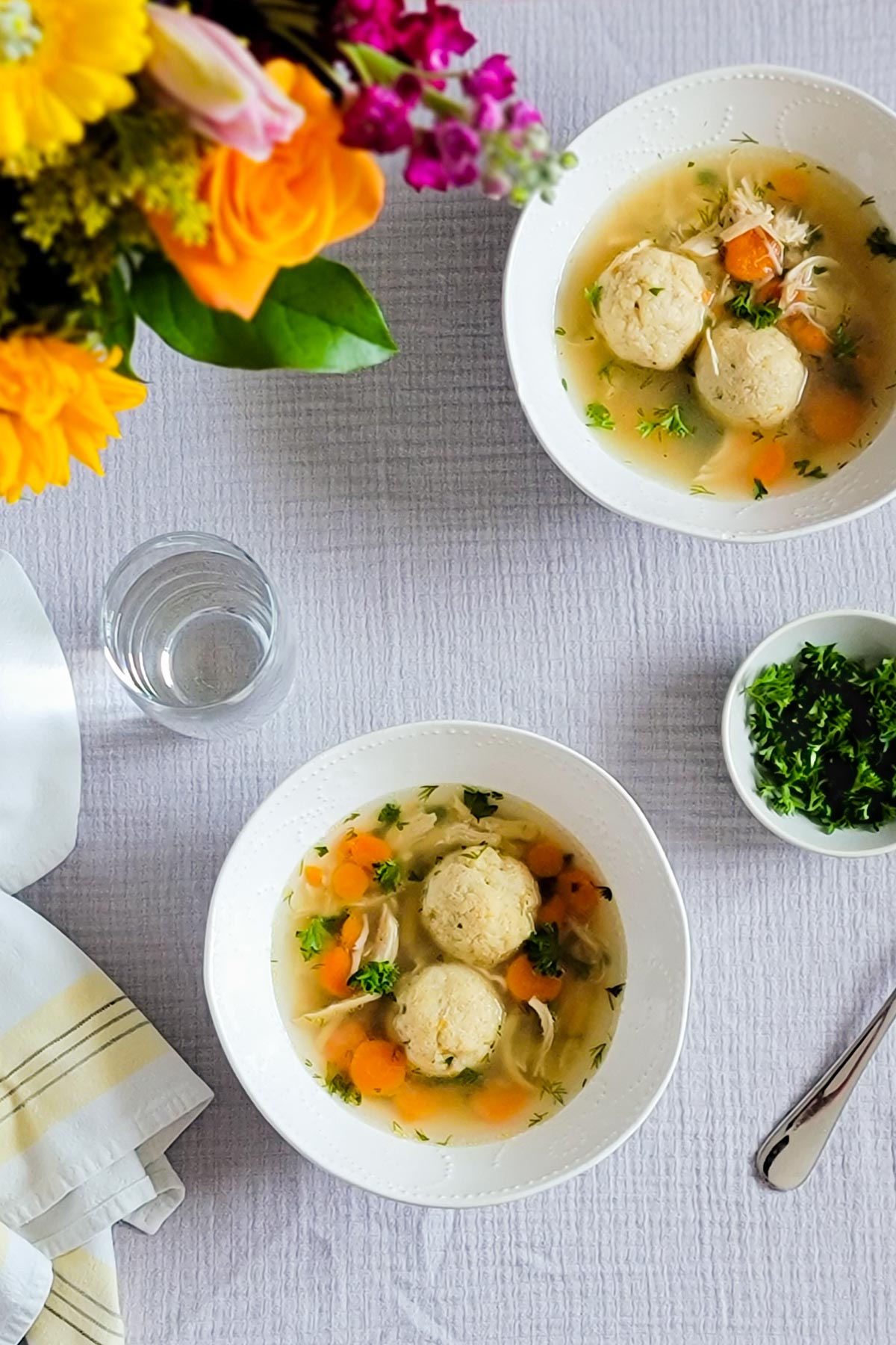 Instant Pot Matzo Ball Soup | Moments & Meals