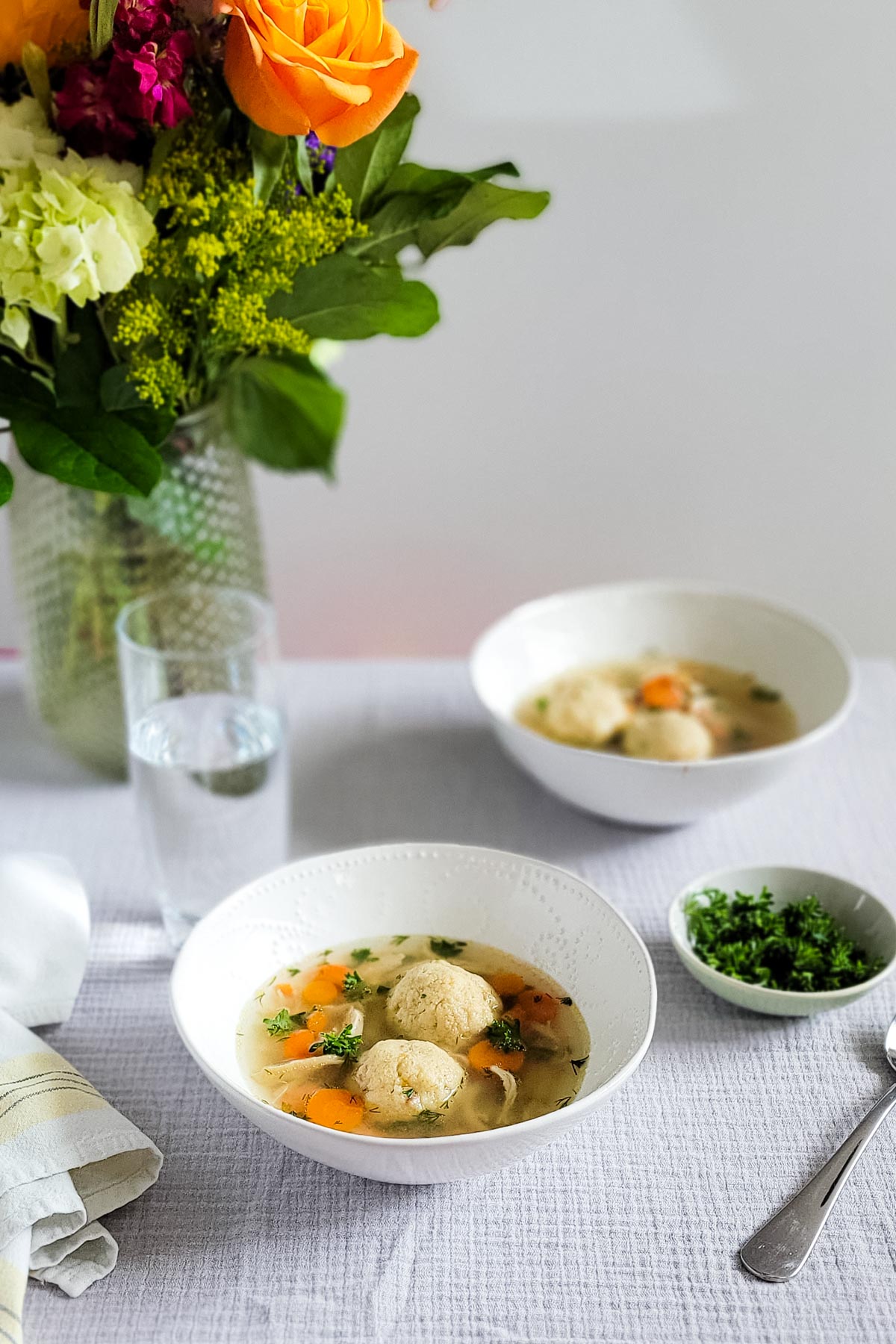 Instant Pot Matzo Ball Soup | Moments & Meals