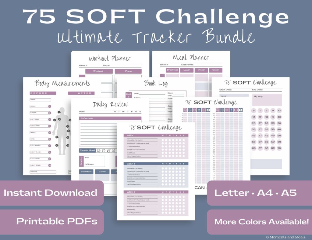 listing images of 75 soft challenge bundle.