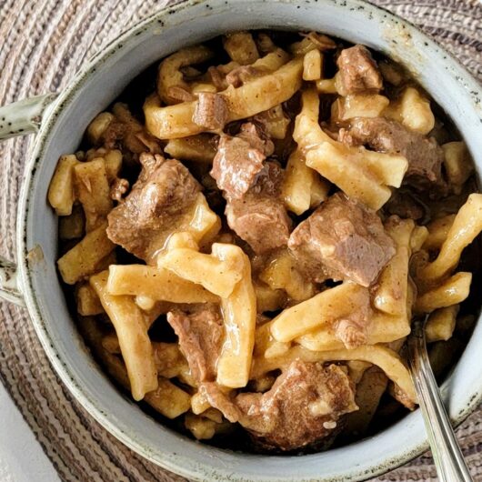 Simple Instant Pot Beef and Noodles with Gravy